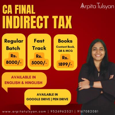 CA Final IDT Bks & Lectures